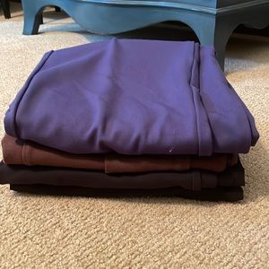 Lot of 4 pair of XL pants, Coldwater Creek and 3 LLBean